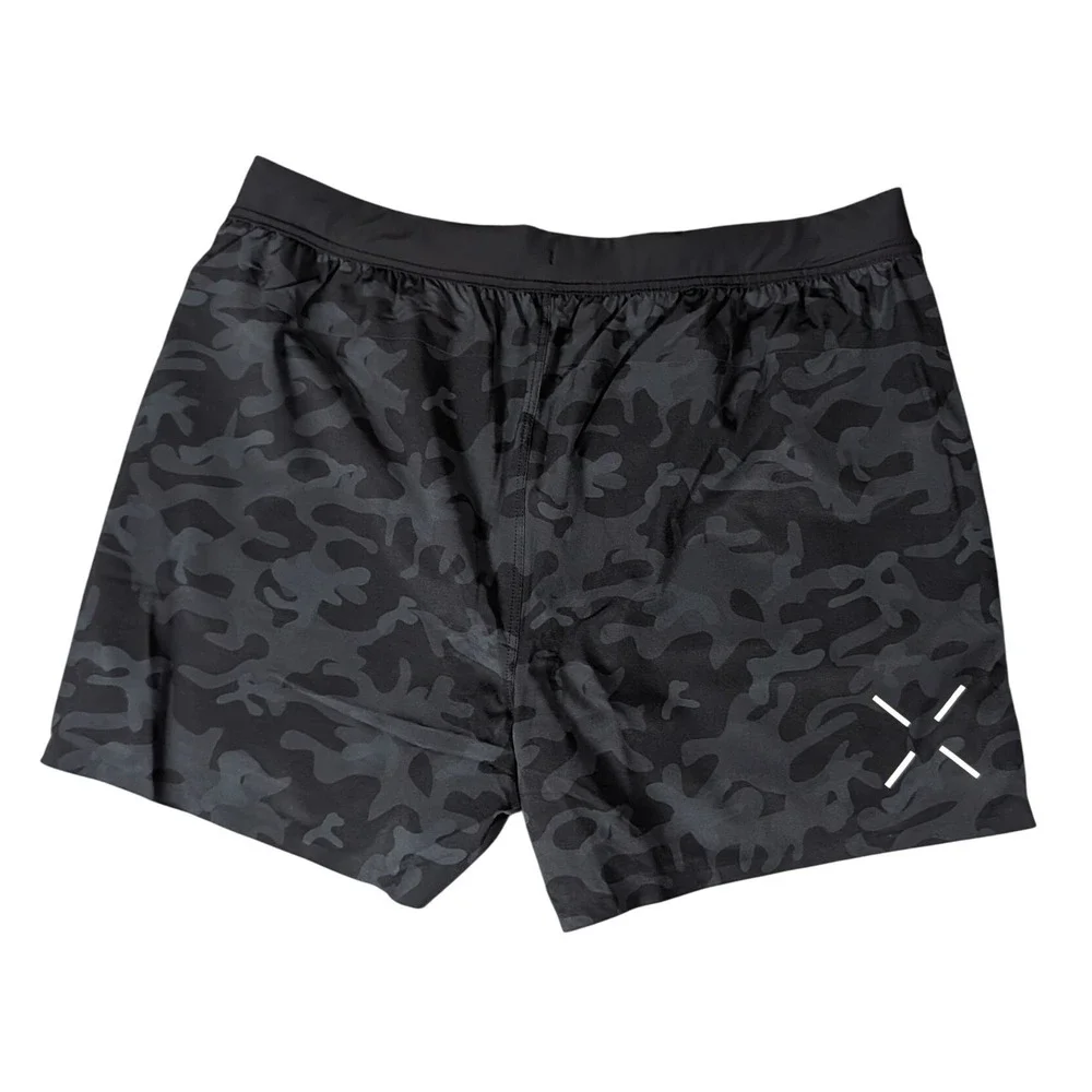 Ten Thousand Interval Shorts Black Camo Mens Athletic Training TTSH002V3 XXL